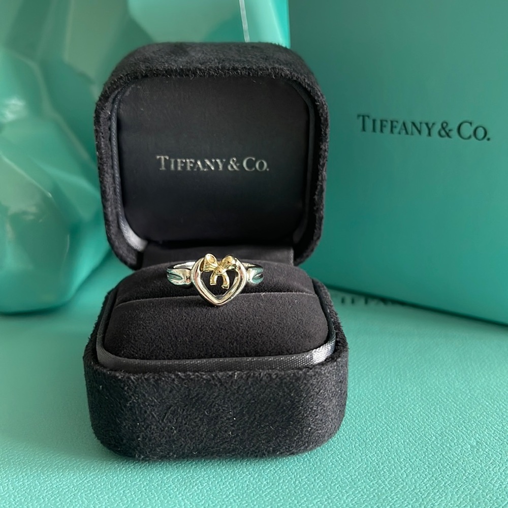 Tiffany & Co. heart bow ring - Picture 2 of 16